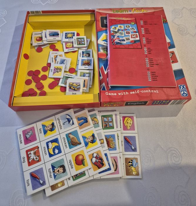 Gra edukacyjna English Learn + Fun