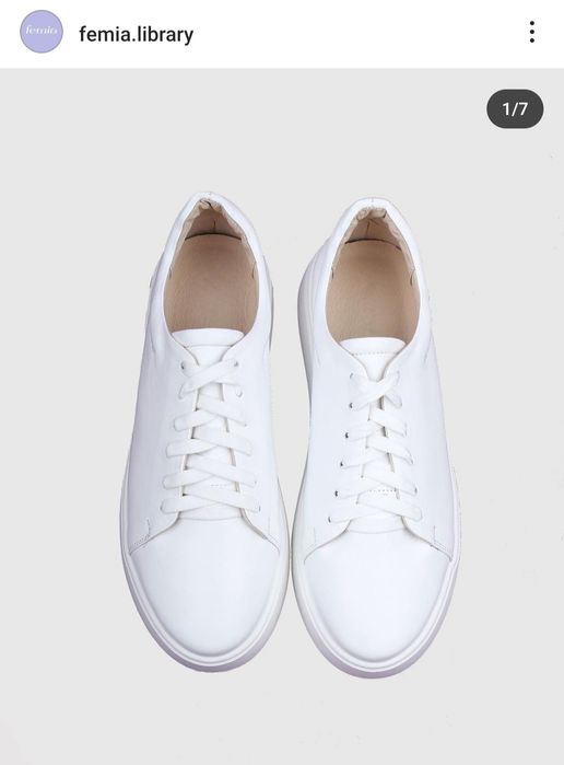 Шкіряні кеди femia.library