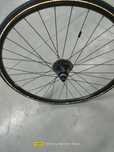 Roda traseira bicicleta com cubo SLX e cassete Shimano 105 10v