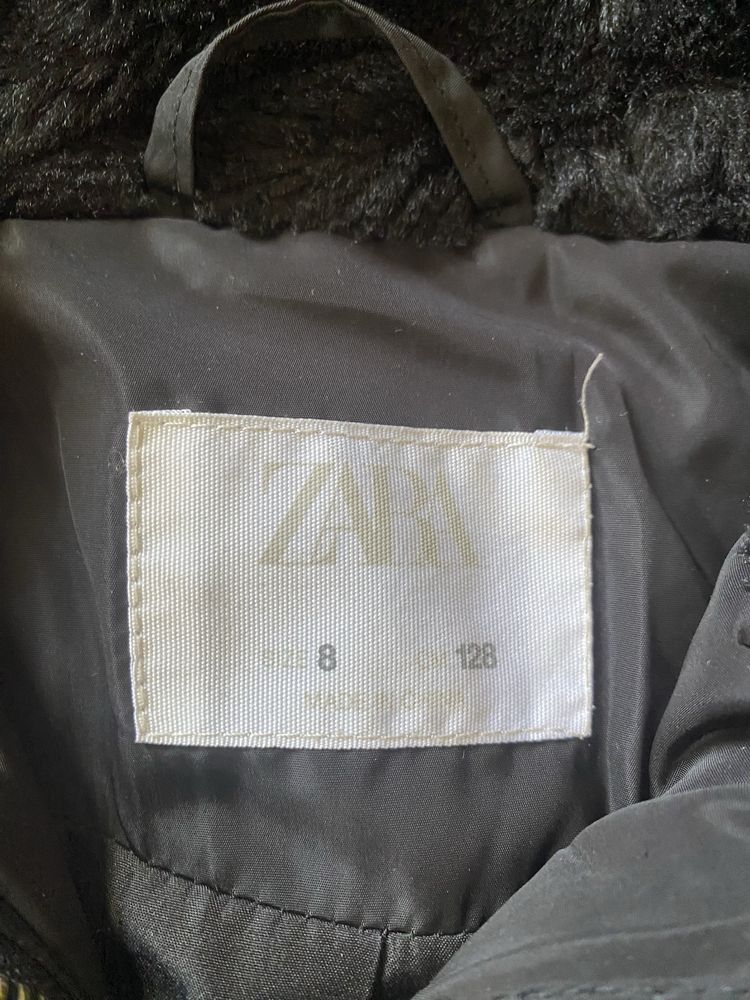 Casaco preto da Zara