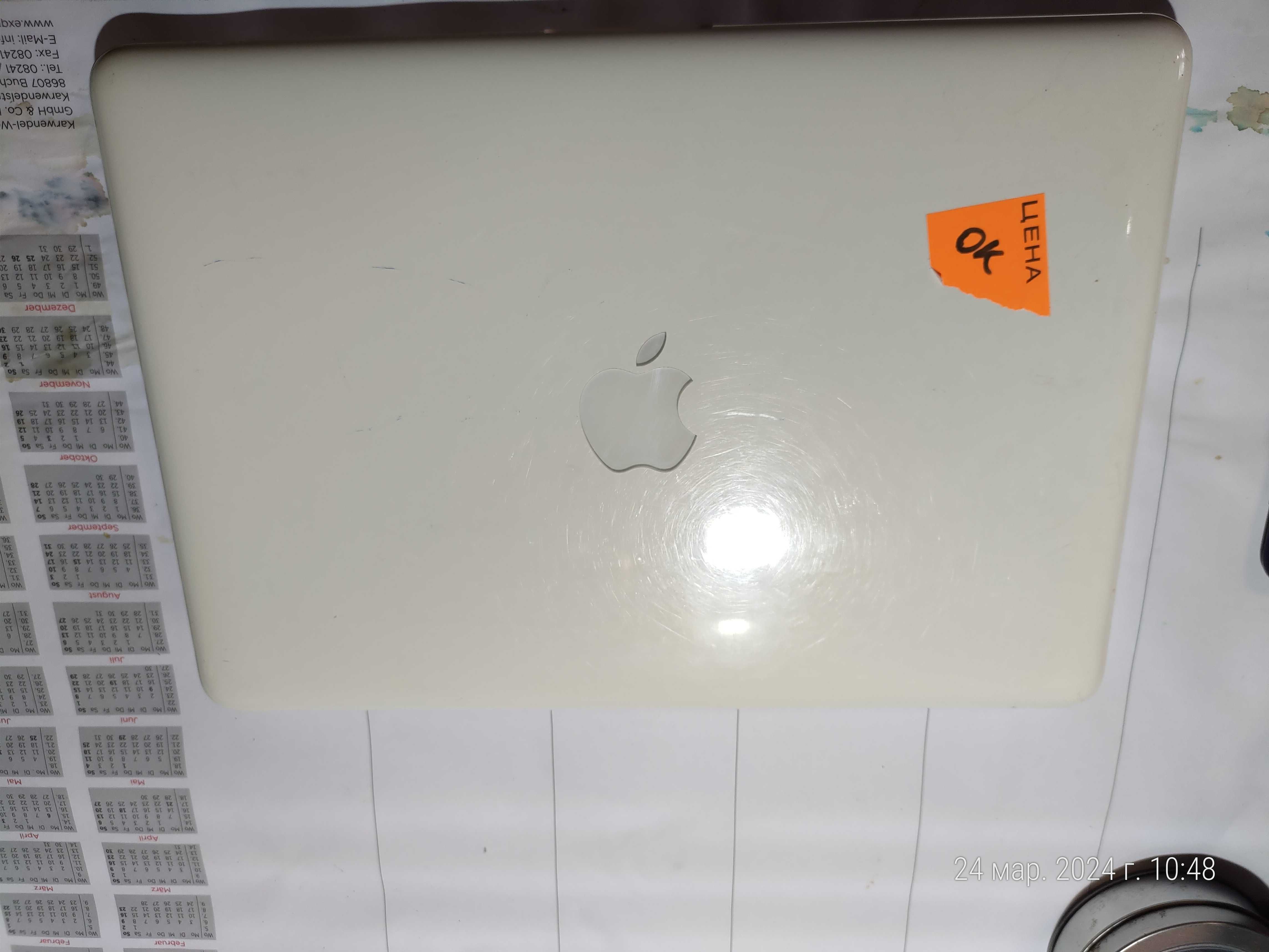 Apple Macbook A1342 Intel Core 2.4ghz Hihg Sierra.акб супер