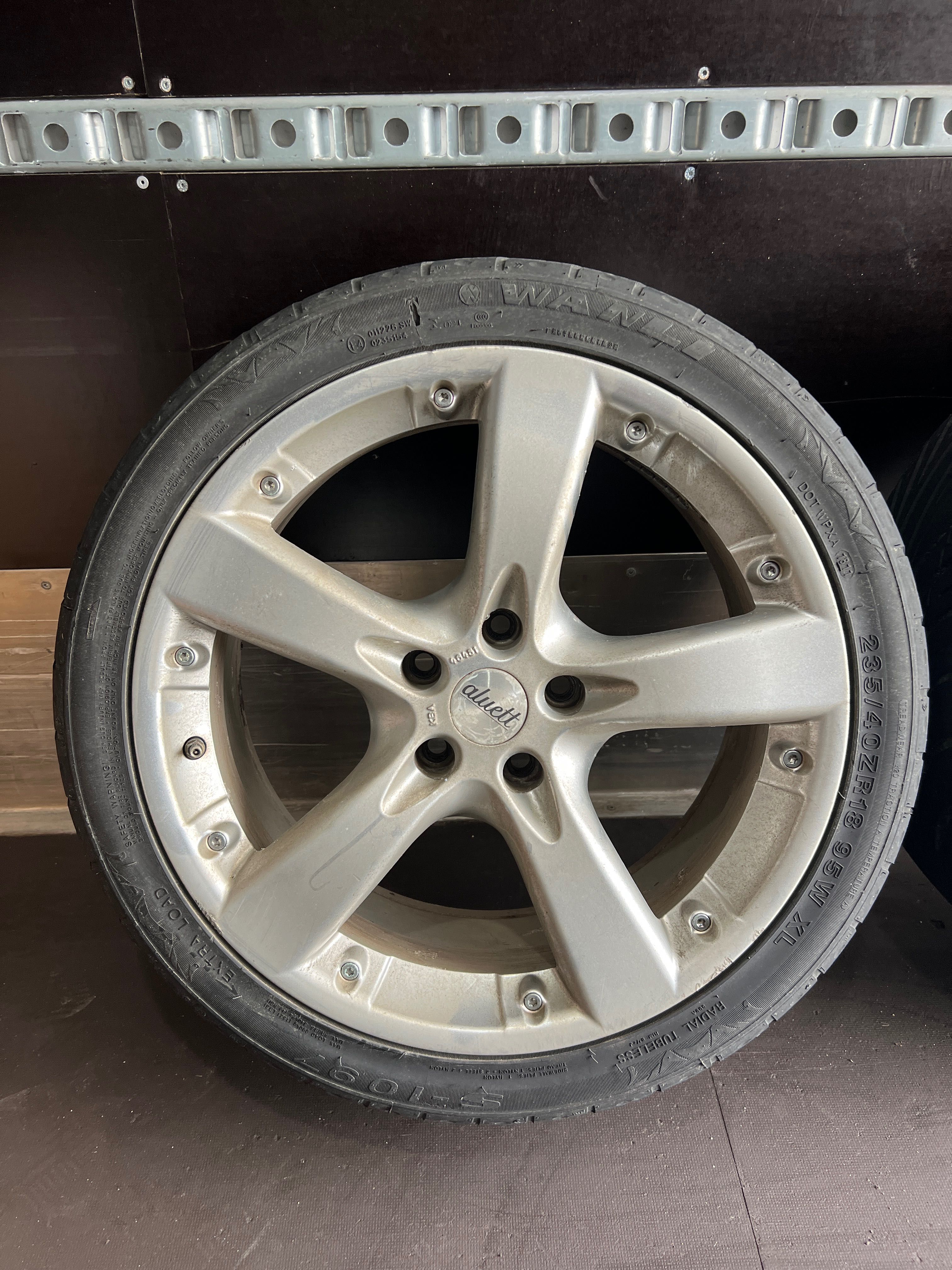 Aluett Felgi Koła Aluminiowe 18" Cali 5x112 ,Audi,VW,Skoda,Mercedes