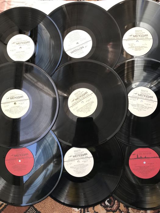 Грампластинки  ссср виниловые.