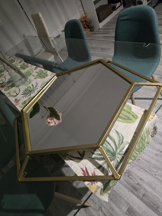 Espelho sala gato preto