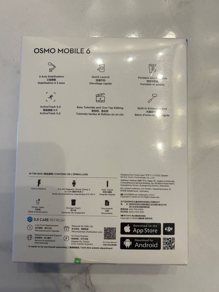 Монопод-стабілізатор DJI Osmo Mobile 6 (CP.OS.00000213.01)