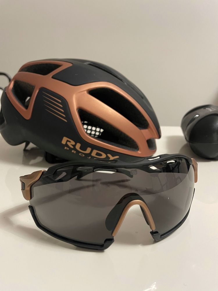 Kask Rudy Project Spectrum czarno-brązowy