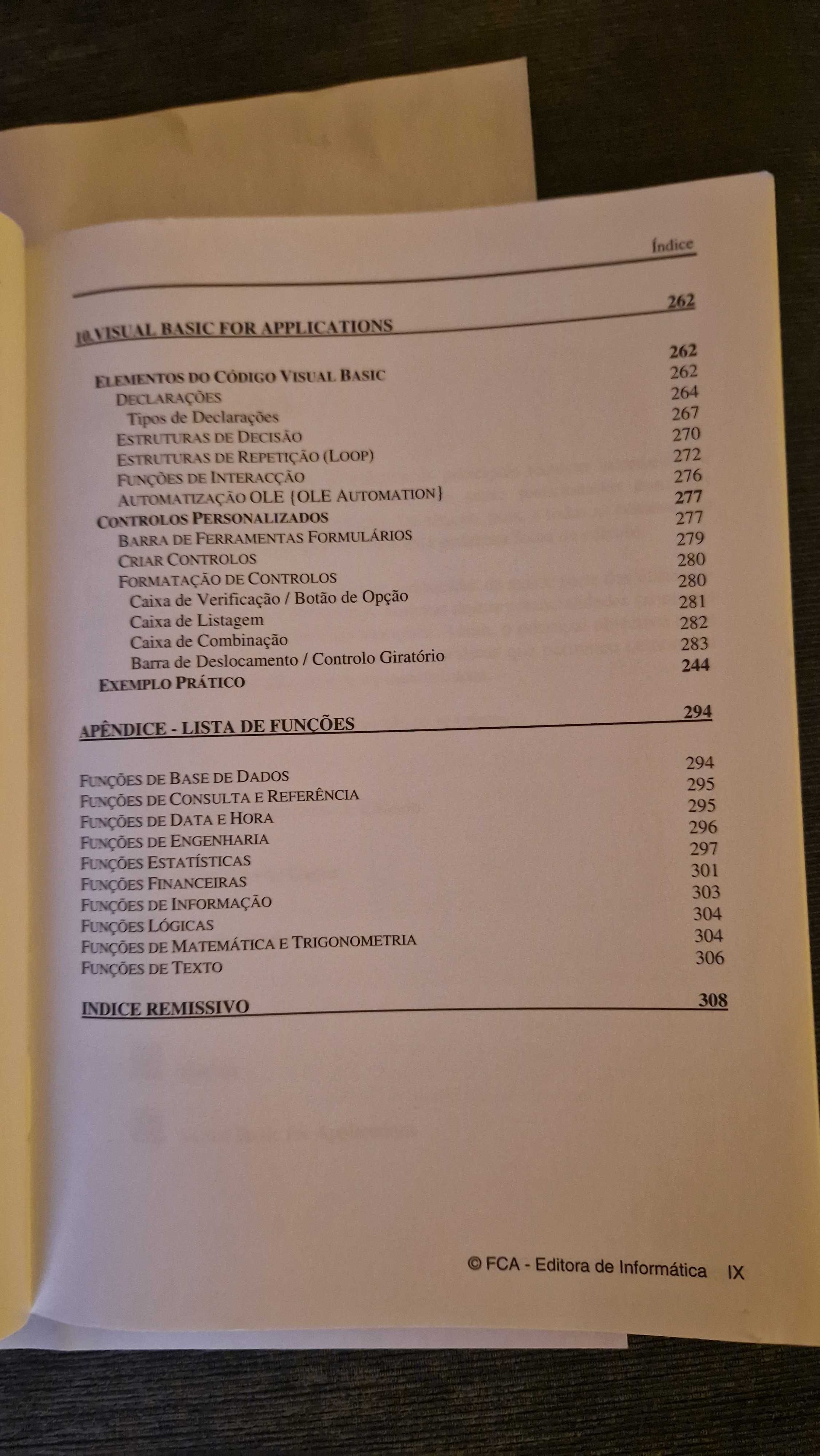 Livro Domine a 110% Excel 97, 4ª edição
