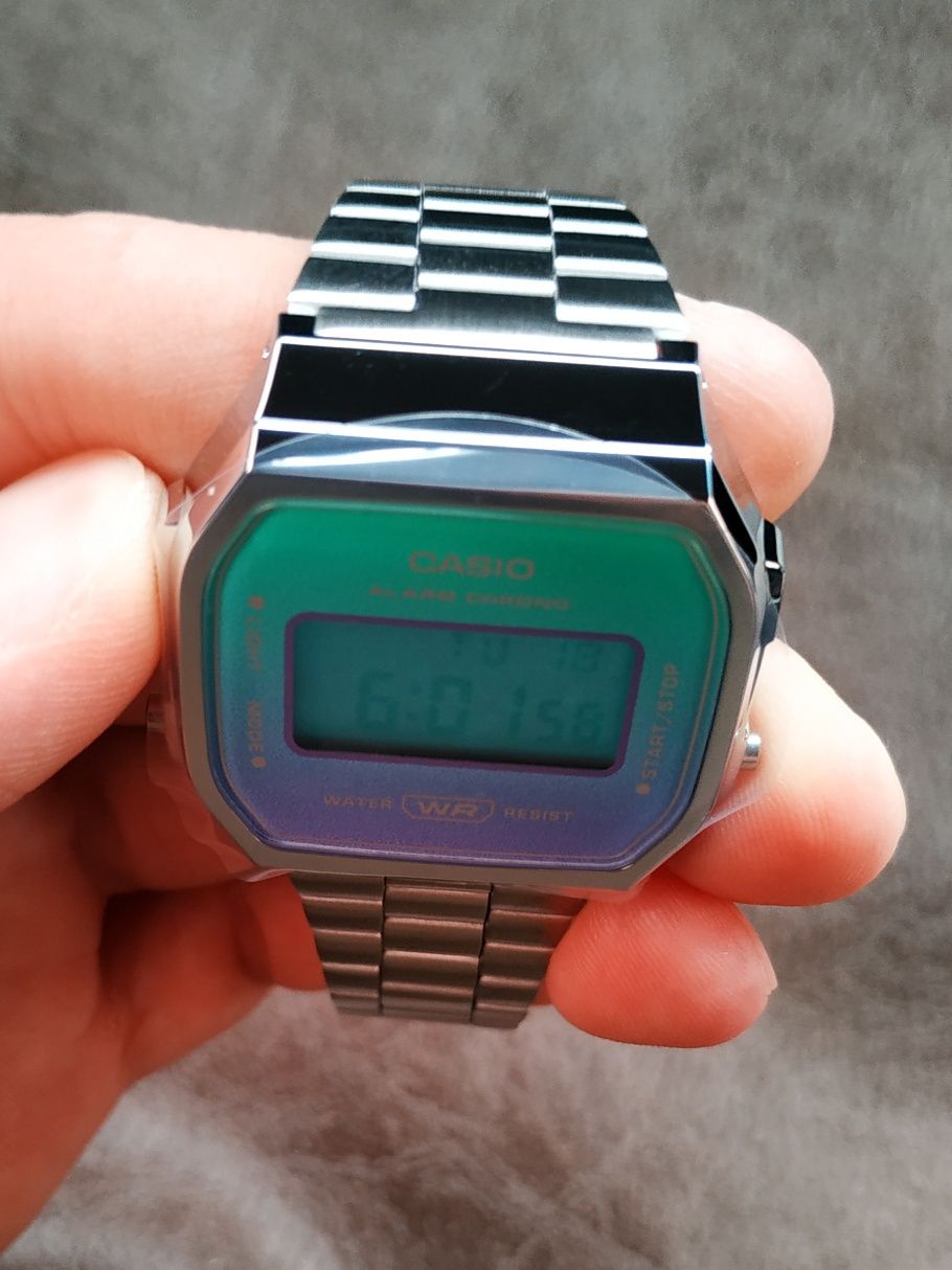 Годинник Casio A168WER-2A Оригінал Гарантія Часы Касио Ретро