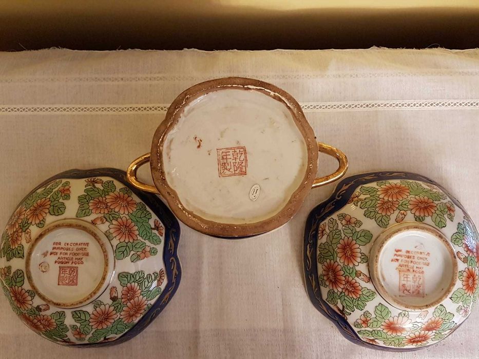 Porcelana Chinesa Decoração