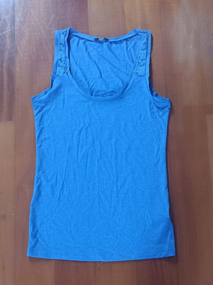 Top com renda Tezenis