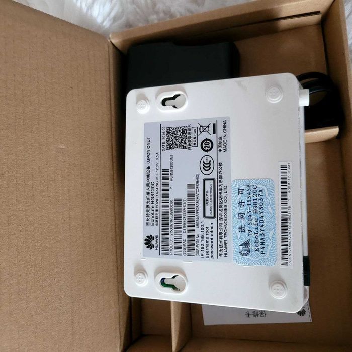 Абонентський оптичний мереживий термінал GPON Huawei маршрутизатор