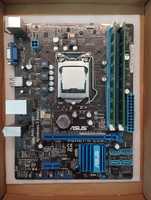 Bundle Motherboard Asus P8H61-M + Intel i5-3570 3.4Ghz +4gb ddr3