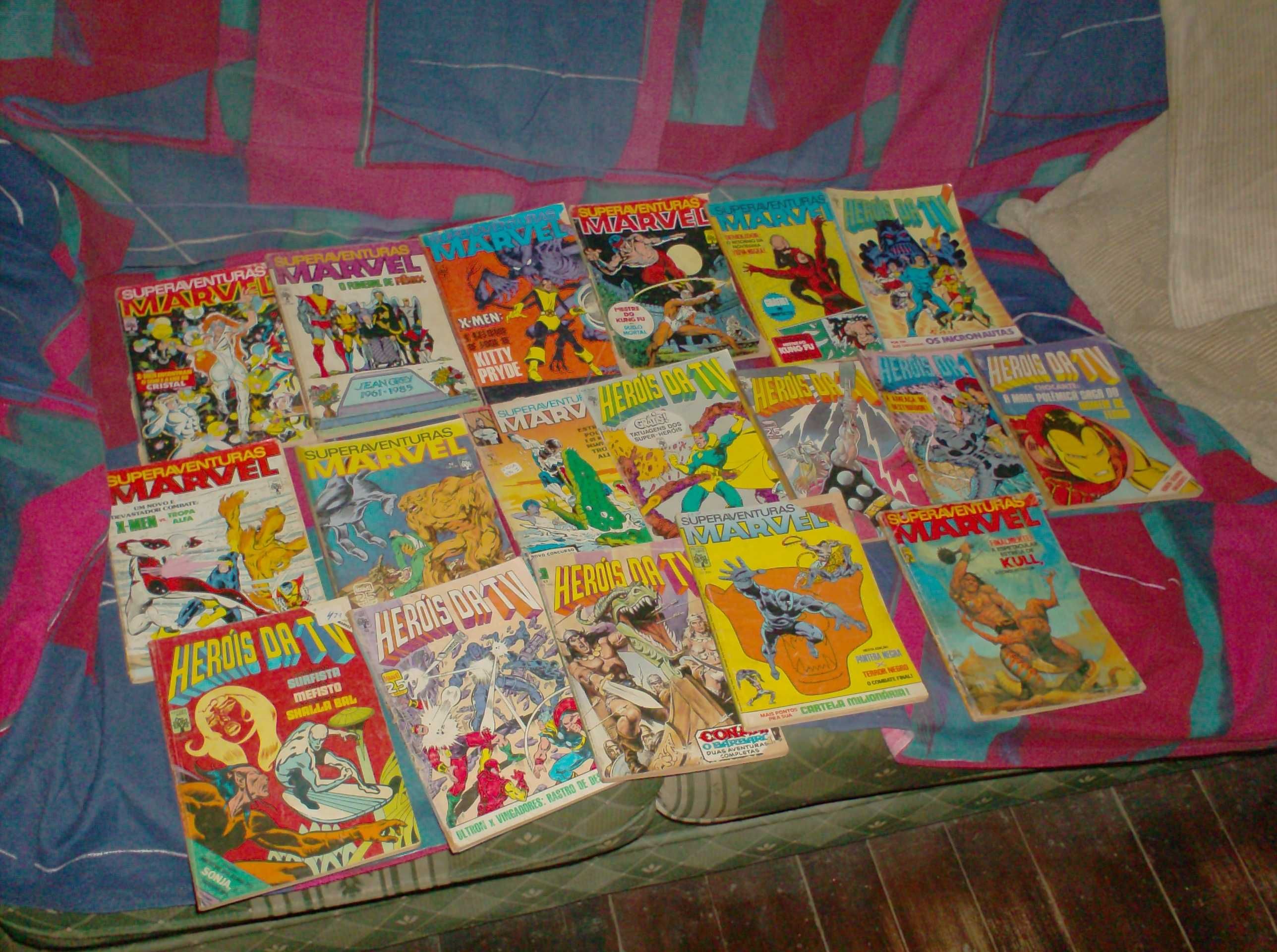 livros marvel bd