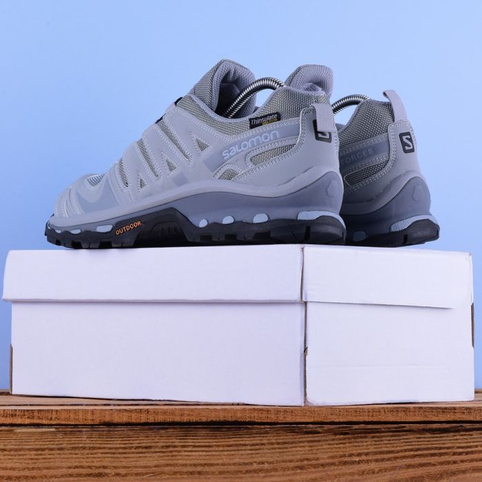‼️ТЕРМО‼️41-45 Salomon XA Forces grey gore-tex xt / трекінгові