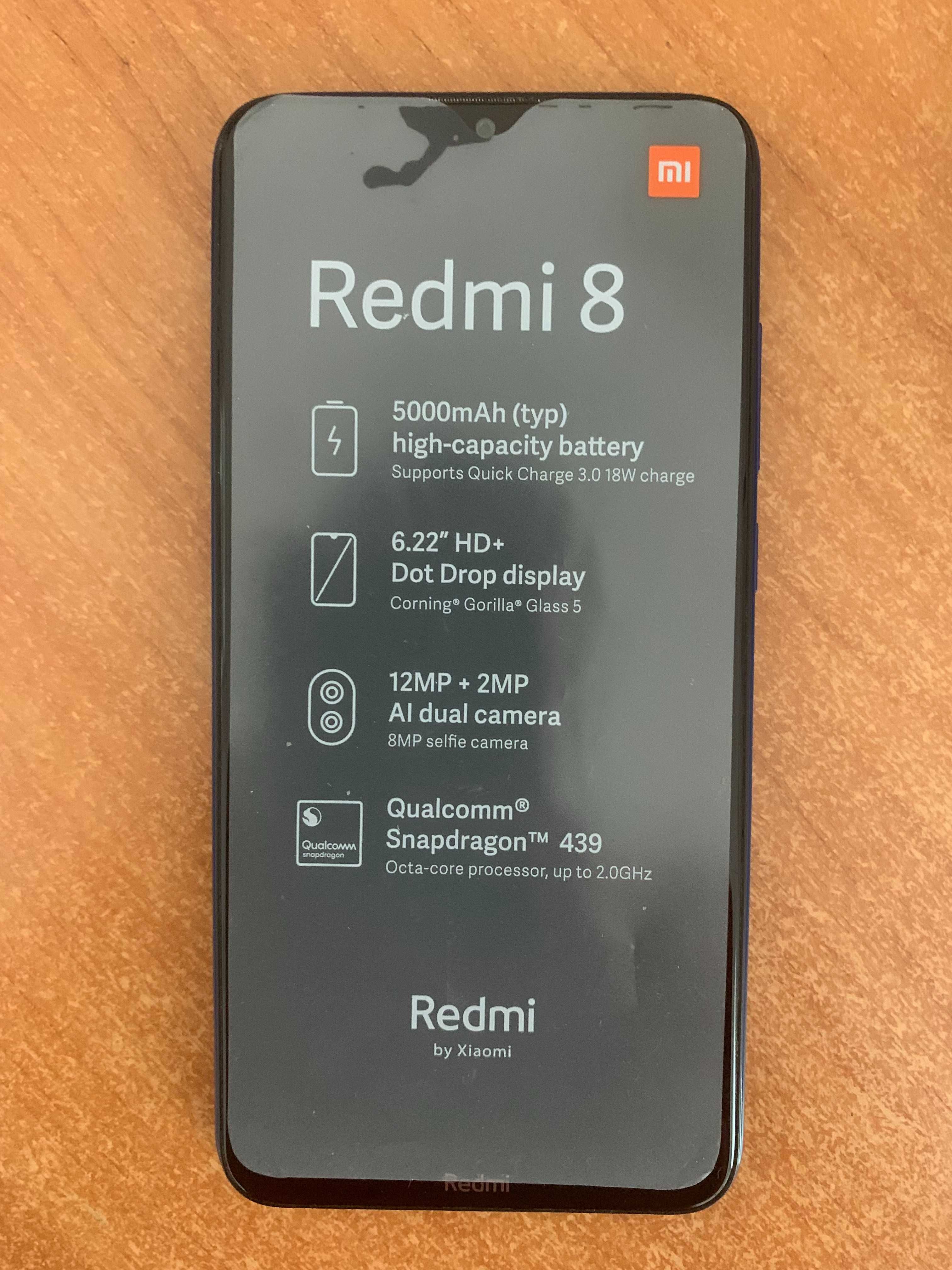 Redmi 8 Sapphire Blue 3 GB RAM 32 Gb Rom