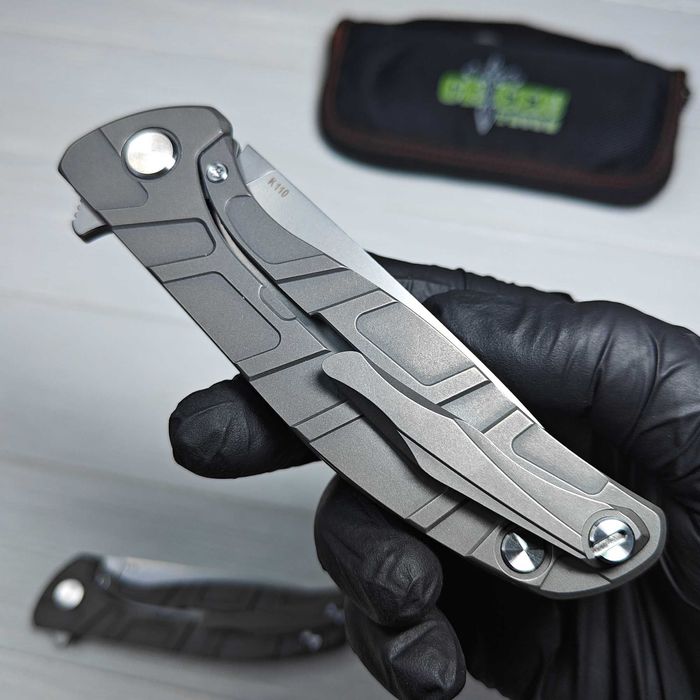 Складной нож Green Thorn F95T K110 (Широгоров) ніж титан EDC