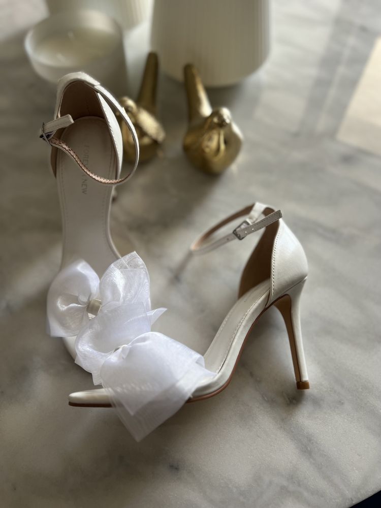 Buty ślubne szpilki sandałki 36 asos