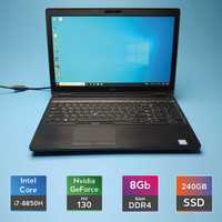Ноутбук Dell Latitude 5591 (i7-8850H/RAM8GB/SSD240/GeForceMX130)(7218)
