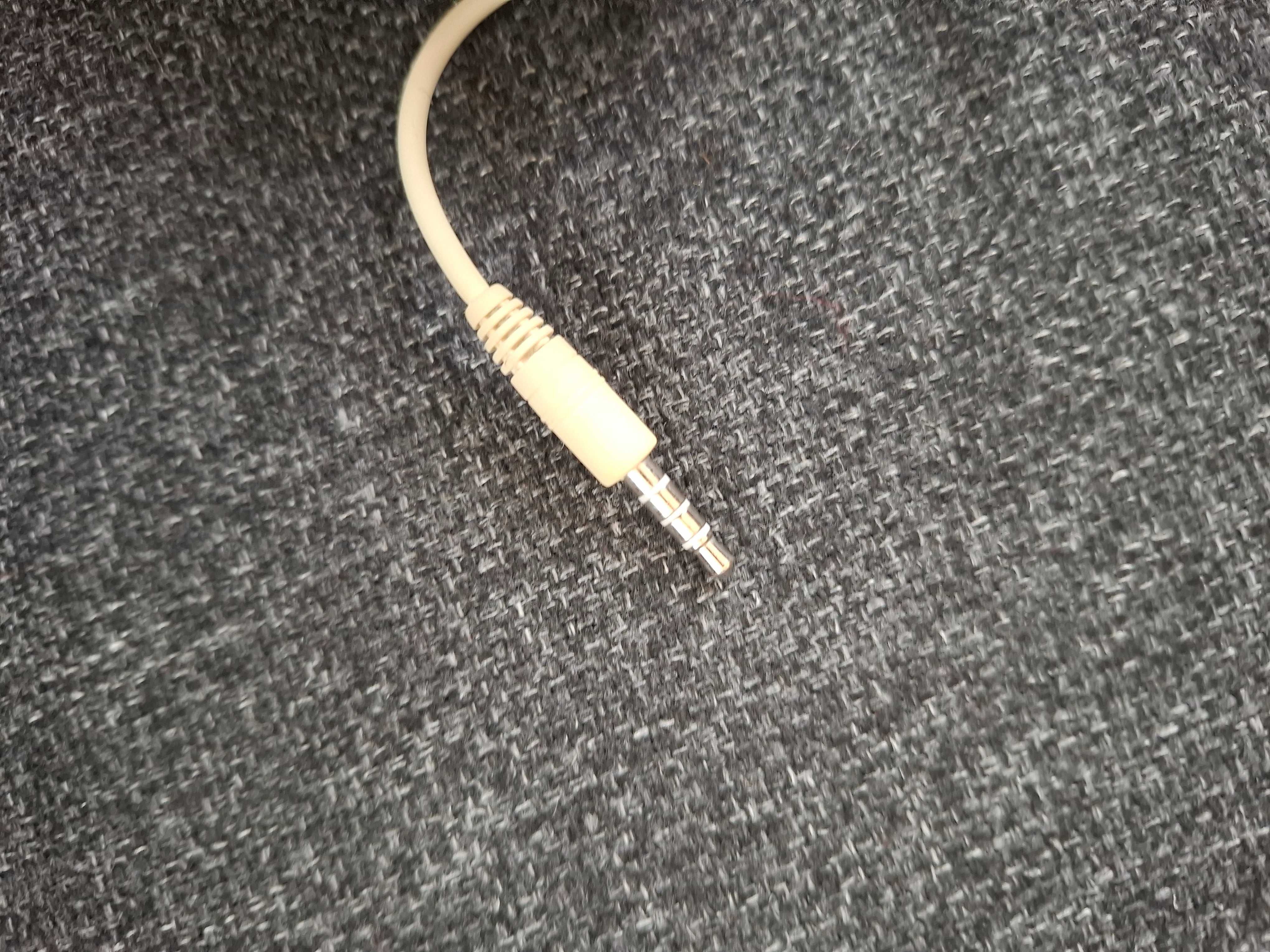 Słuchawki samsung przewodowe białe mini jack