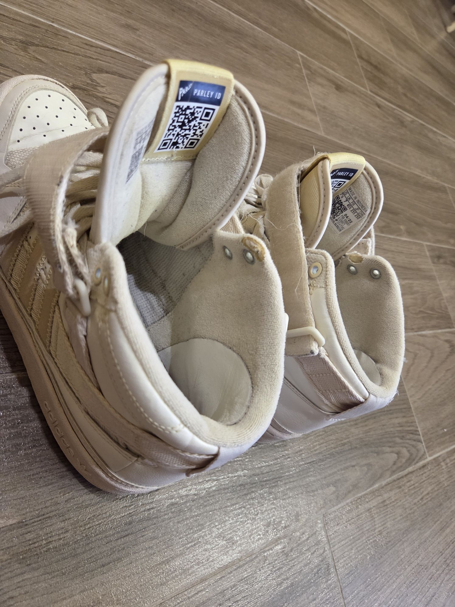 Кеды высокие Adidas Forum Mid Parley