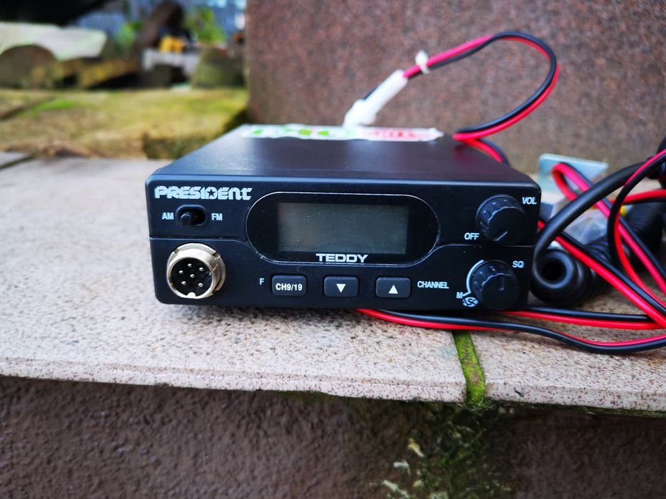 Radio CB President TEDY zestaw razem z anteną