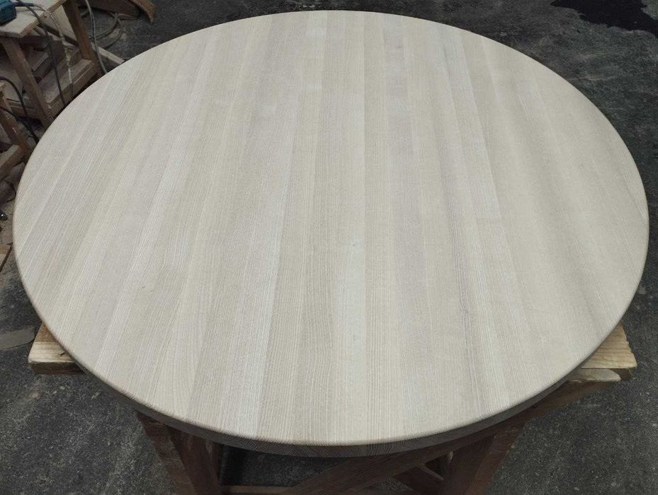 Стільниці з натурального ясеня: квадратні, прямокутні, овальні, круглі