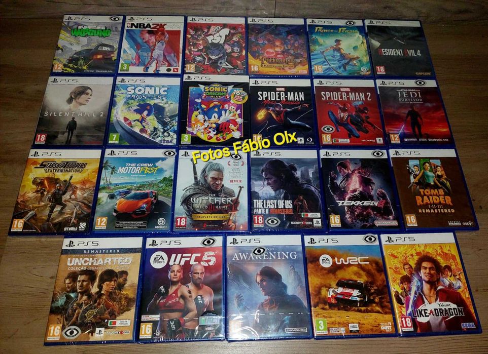 Jogos Ps5 Originais Novos & Usados ( Ver descrição) desde 5€