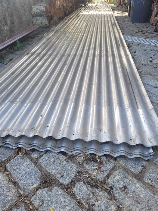 Chapas de cobertura em aluminio