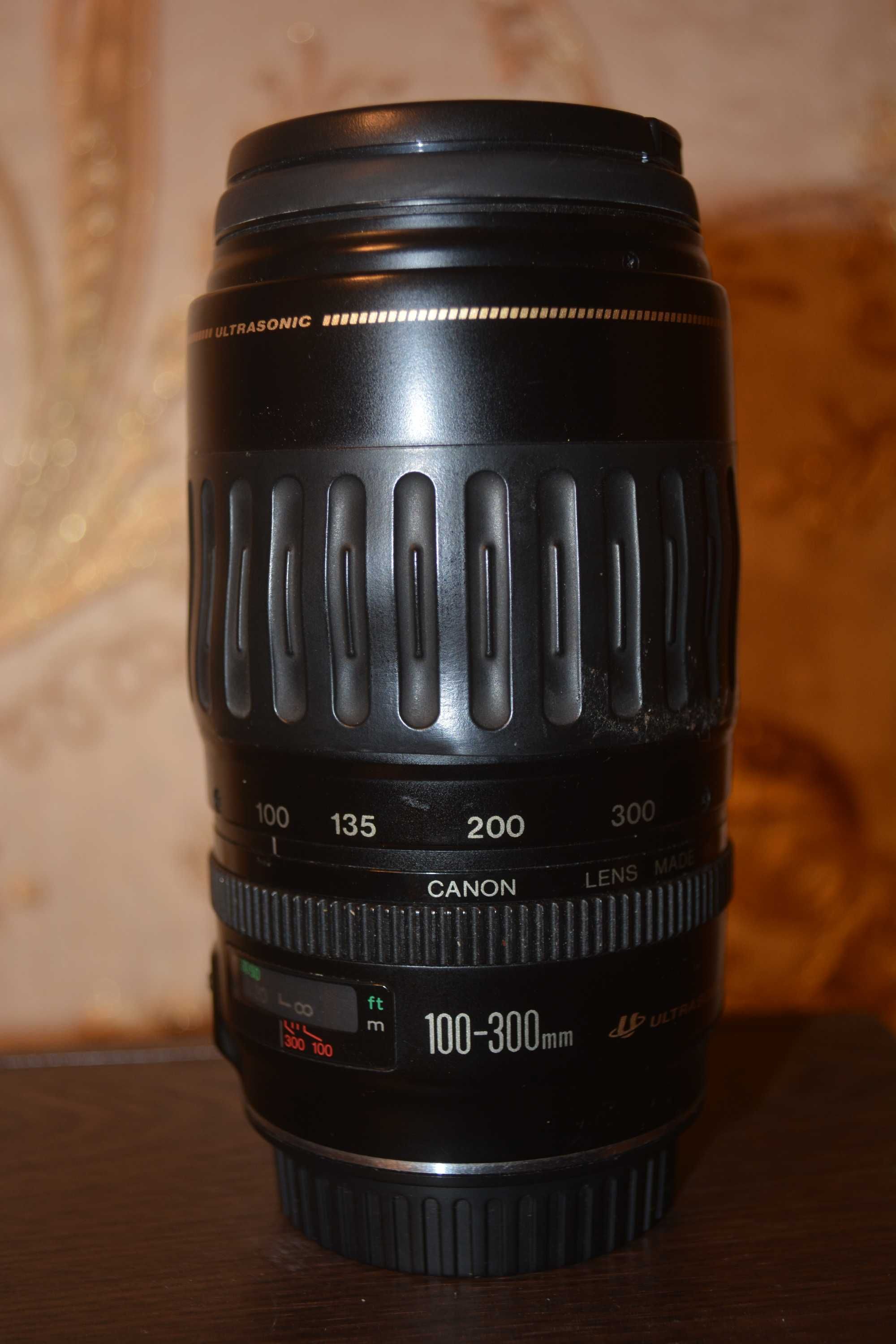 Топ объектив Canon 100-300 ultrasonic
