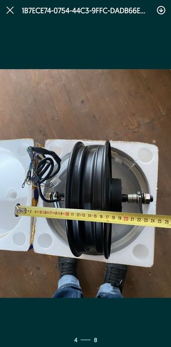 Продам мотор колесо 10 дюймів нове