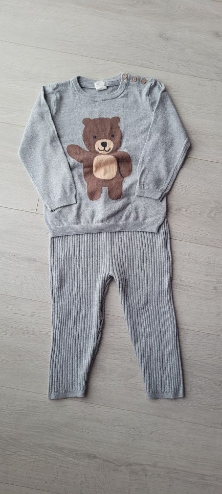 Komplet dzianinowy H&M roz. 92