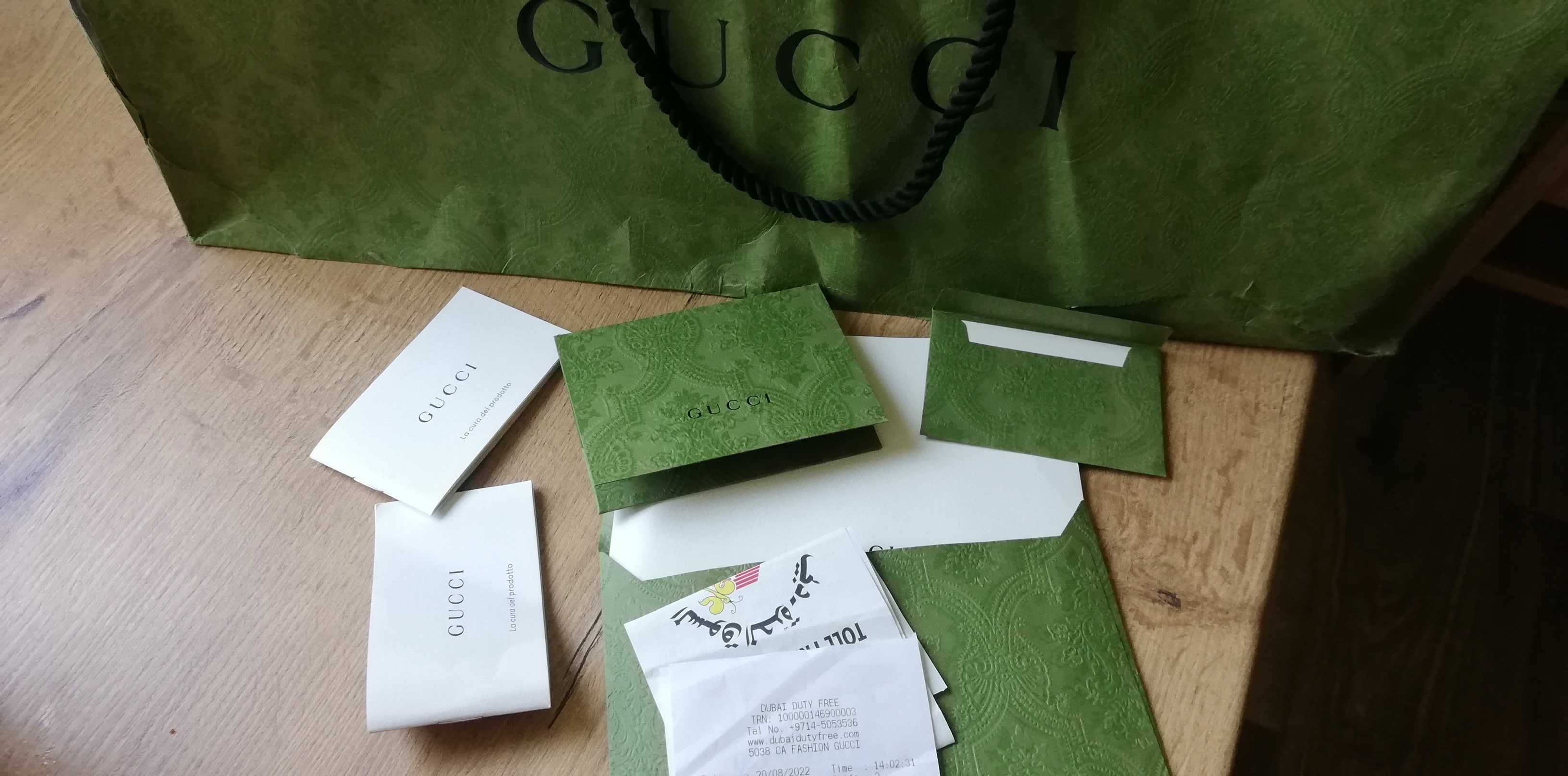 Torebka papierowa Gucci