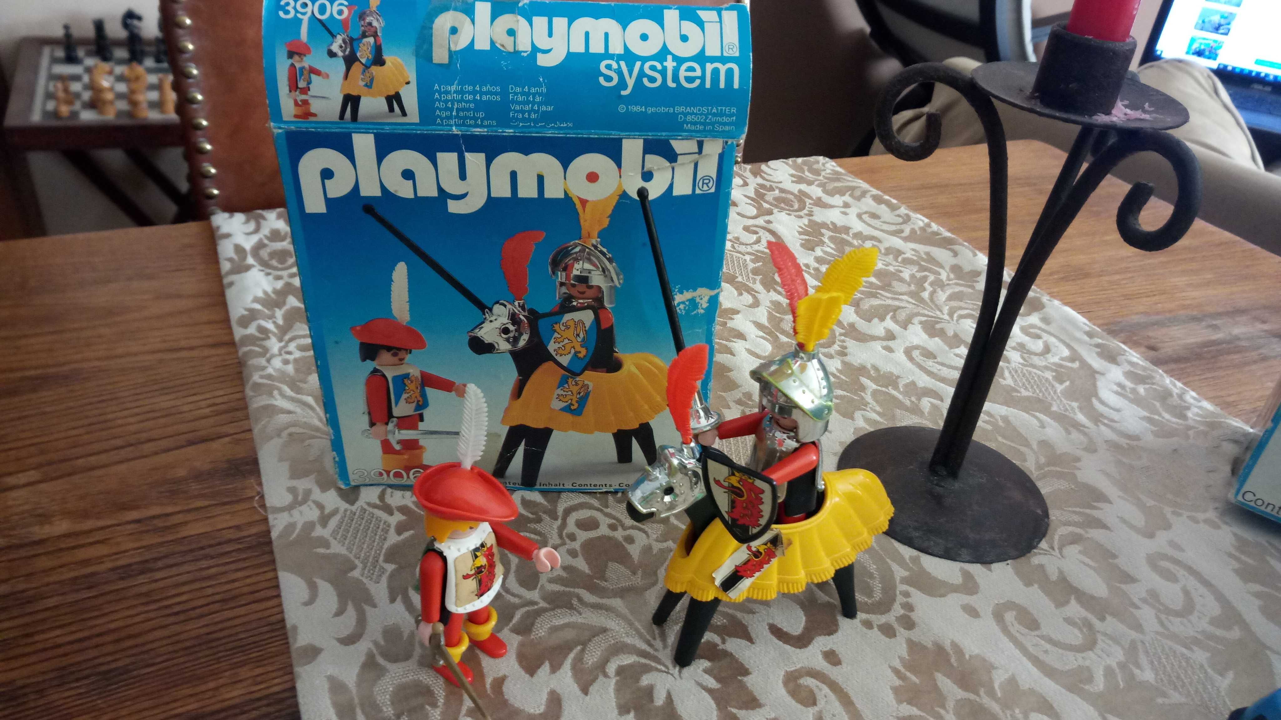 Playmobil 3906 - Cavaleiro e Espadachim - (1974)