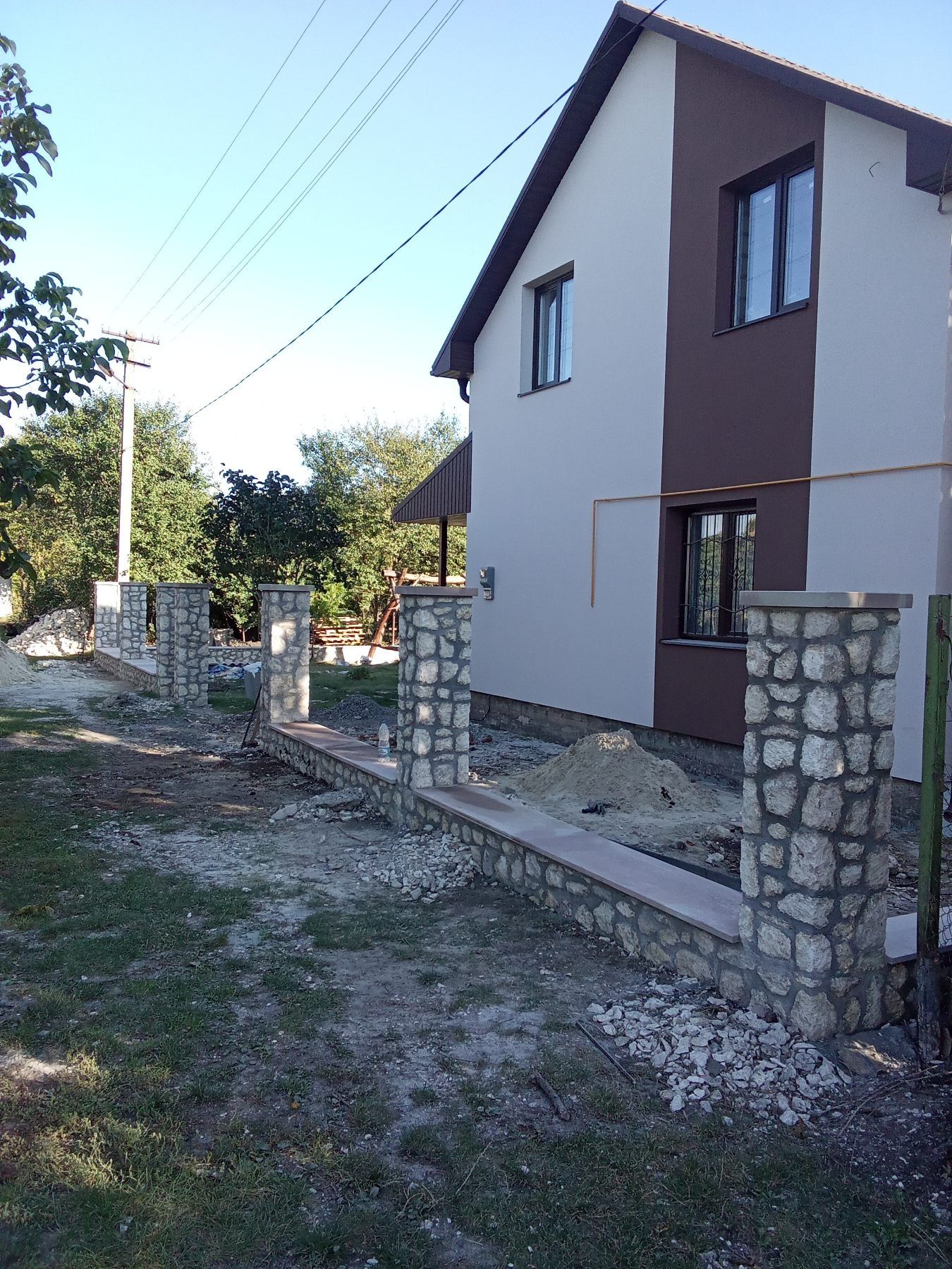 Мурування заборів,модульні блоки,бетонні роботи,робота з каменю.