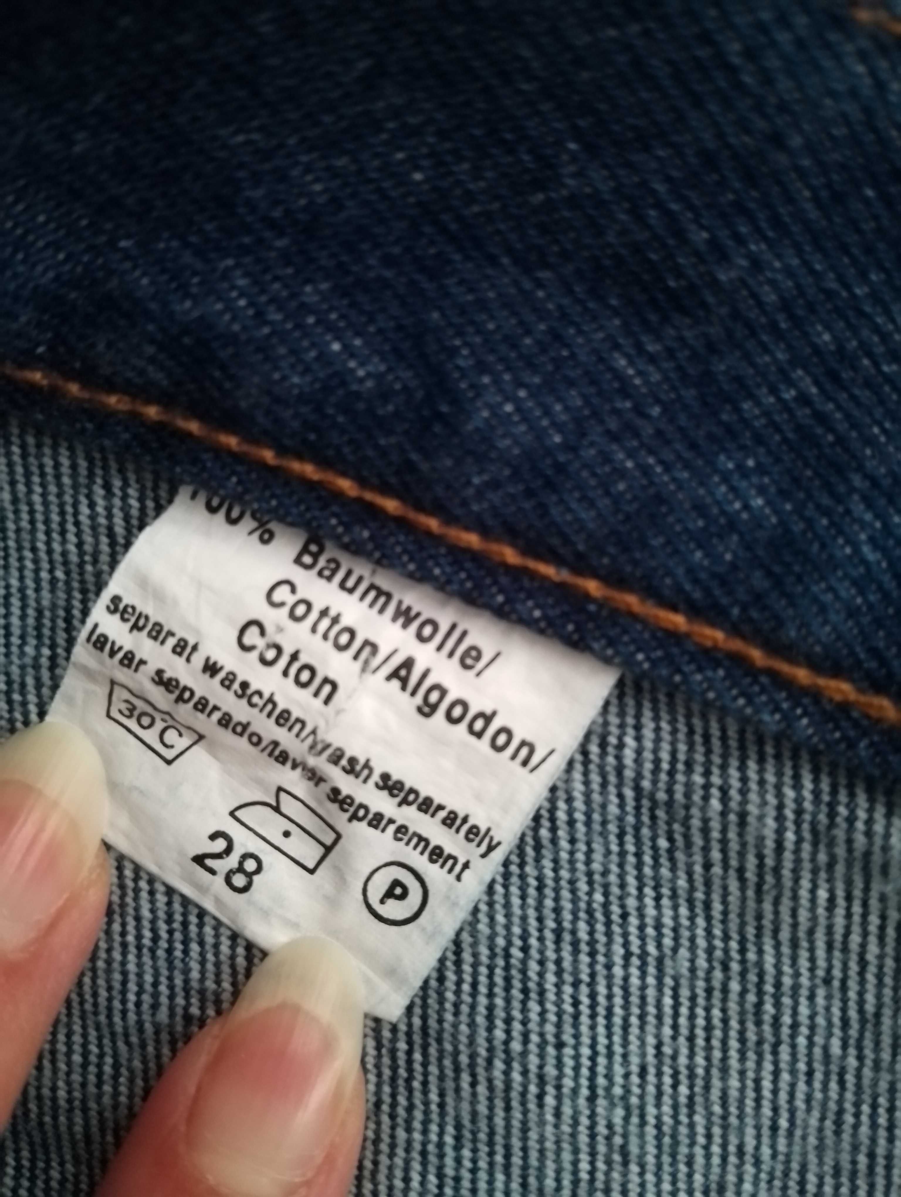 Colonel granatowe dżinsowe szorty spodenki wysoki stan 4XL 48 5XL 50