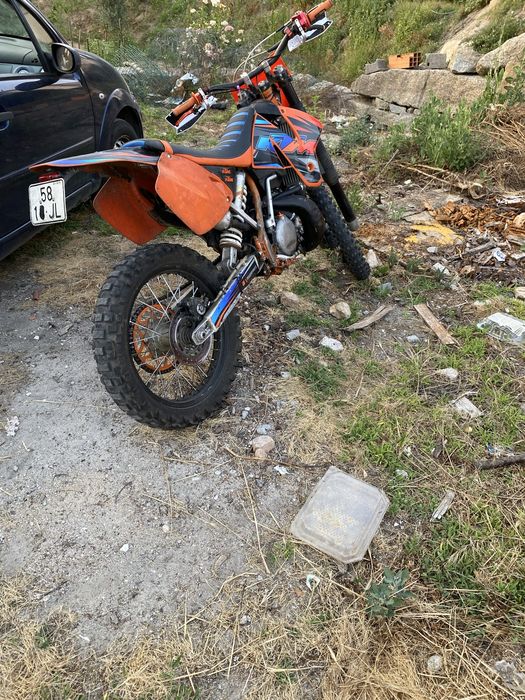 Vendo ou troco ktm 300 matricula