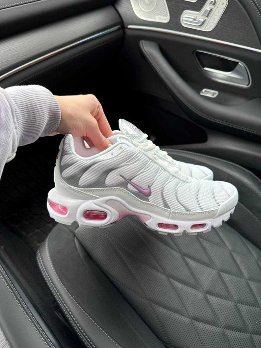 ‼️Кросівки Nike Air Max TN Plus White Grey Pink
