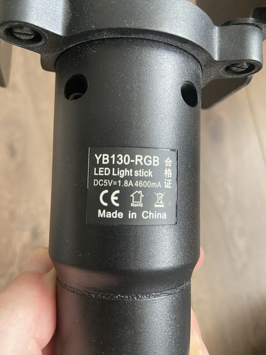 Постійне світло меч зі шторками Puluz PU4135 RGB