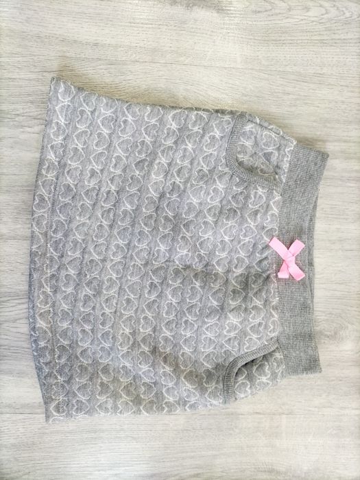 Szara spódniczka 122 cm