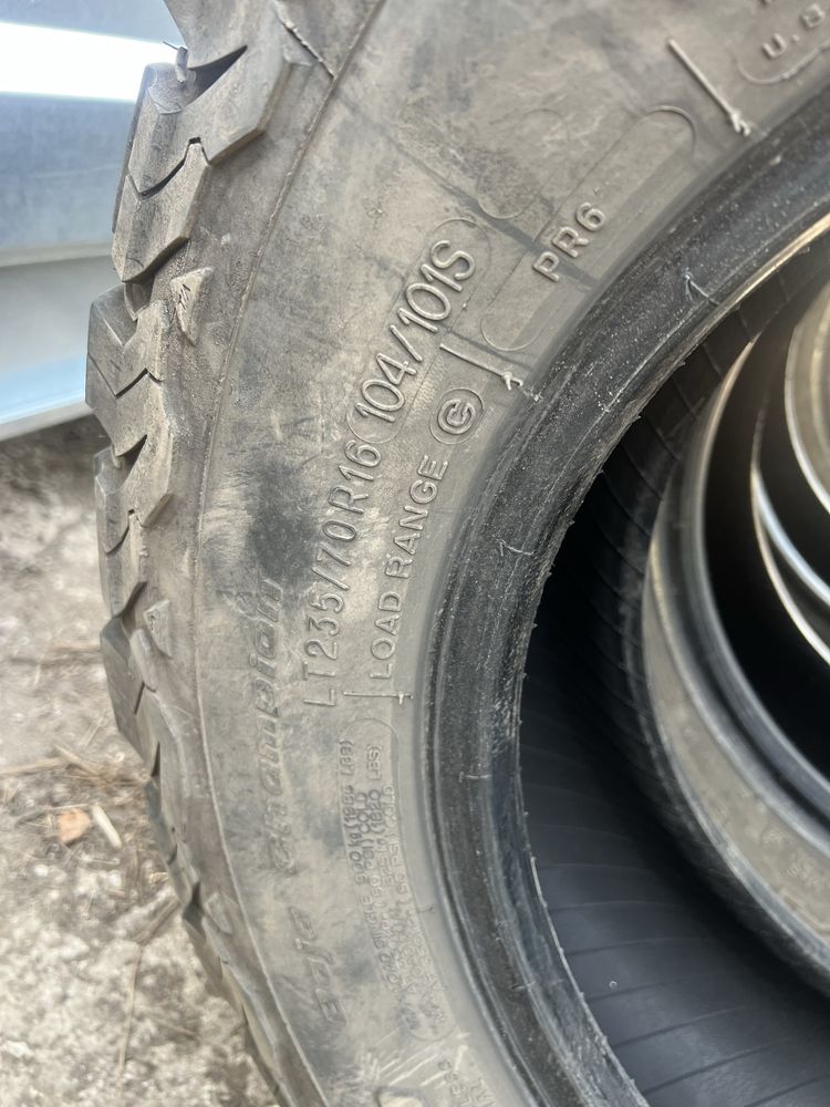 Шини BFGoodrich All Terrain T/A KO2 235/70 R16 104/101S