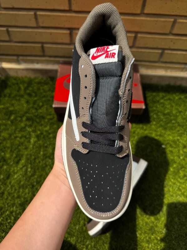 nowy Buty Jordan 1 Retro_Travis_Scott_Mocha_Trampki_Moda rozmiar.38