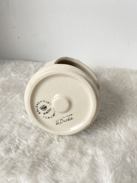 Lampion Bałwan Ceramika Bolesławiec