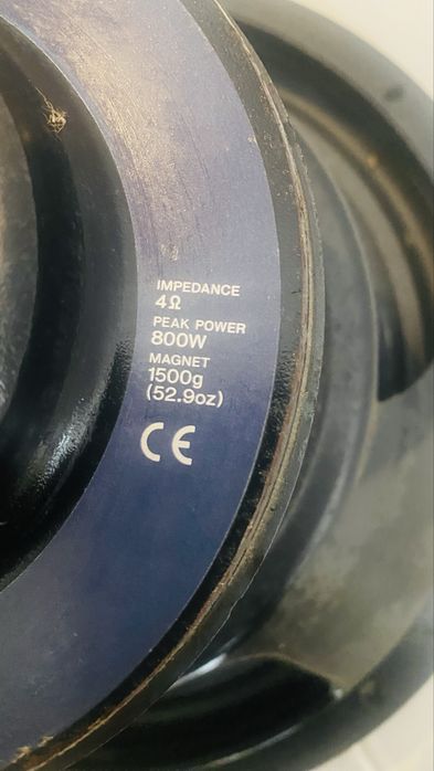 Subwoofer kenwood 800w