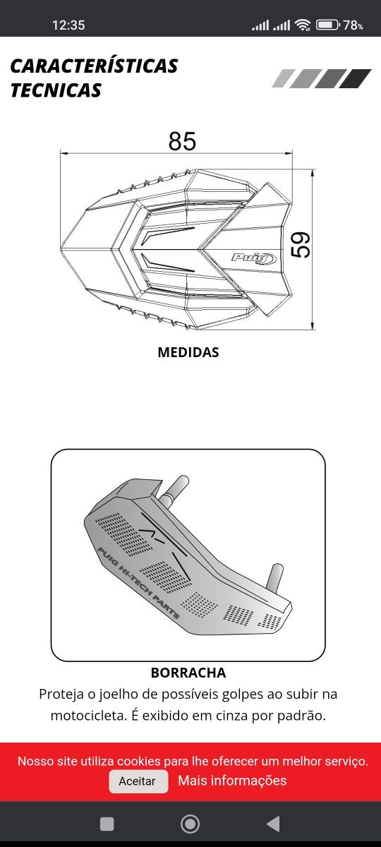 Cogumelos de proteção Honda