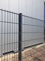 Panele ogrodzeniowe 2D 6/5/6 mm wys 1,43 ocynk+kolor/Ral! PRODUCENT