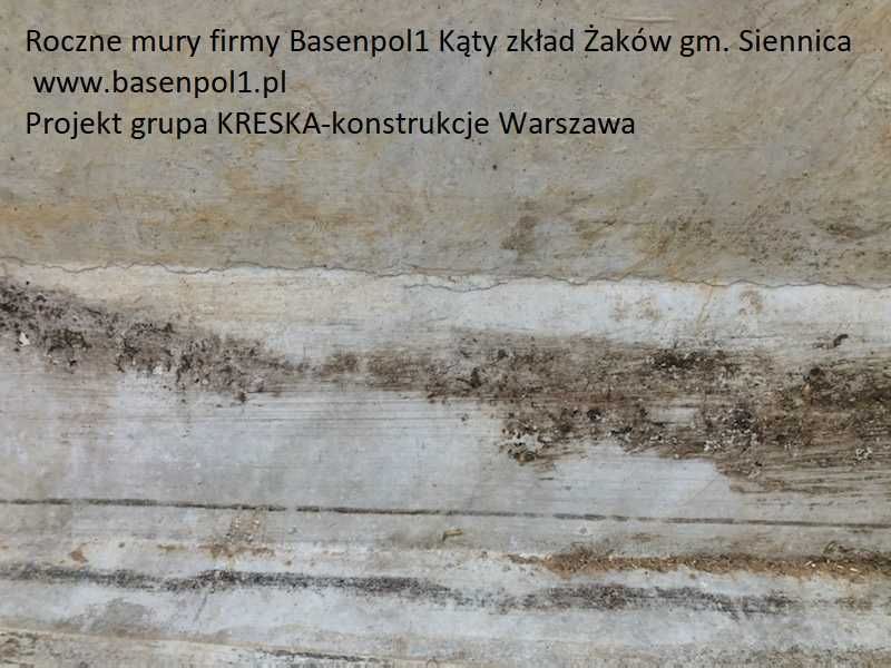 Sprzedam prawie nowe mury oporowe typ L firmy BASENPOL1