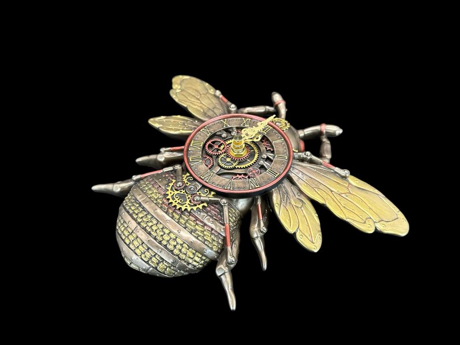 Steampunk Zegar Ścienny Pszczoła Veronese  Wu77408a4