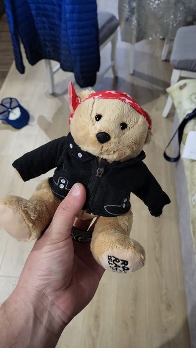 Іграшка ведмедик Начальник поїзду, залізничник, УЗ