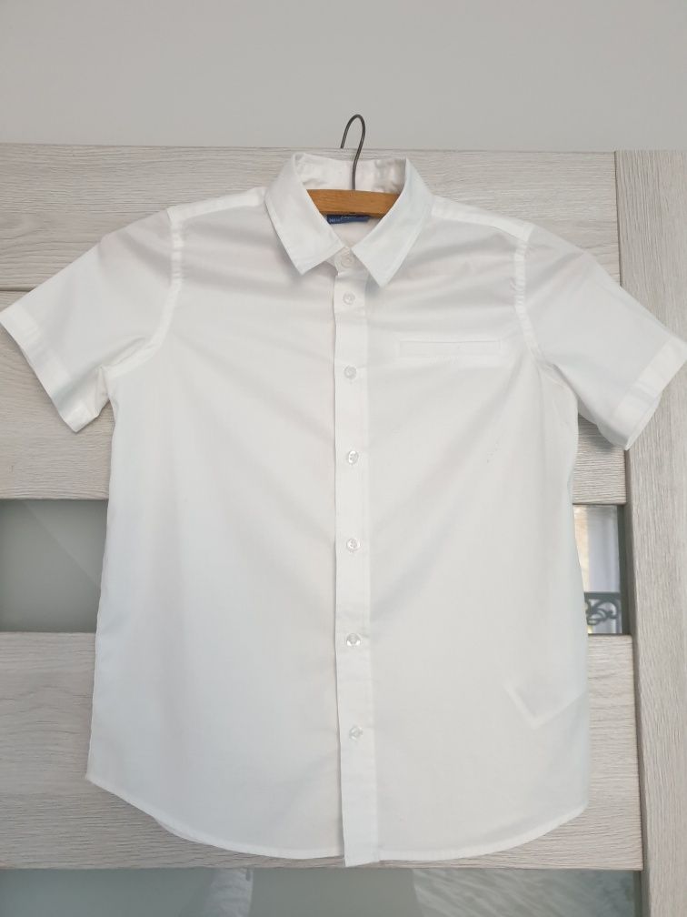 Biała koszula Coccodrillo Elegant rozmiar 140