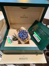 Rolex SUBMARINER DATE Oyster, 41 mm, ouro amarelo